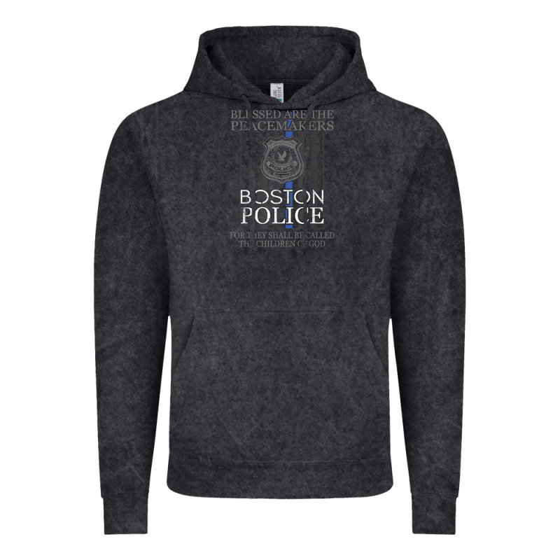 Boston Police Shirt Saint Michael Police Officer Prayer Vintage Hoodie by linhVisuals | Teevron