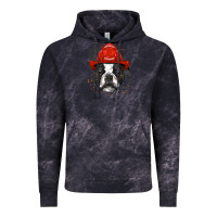 Cloud Black boston terrier firefighter boston terrier dog lover premium Vintage Hoodie - linhVisuals