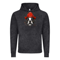 Vintage Black boston terrier firefighter boston terrier dog lover premium Vintage Hoodie - linhVisuals