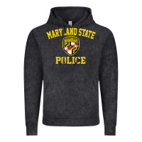 Vintage Black maryland state police Vintage Hoodie - linhVisuals