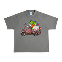Tornado happy easter pink truck with bunny Urban Heavy Tee - RanaPortraitStore