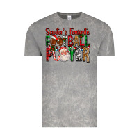 Cloud Rock Santa's Favorite Football Player For Christmas Vintage Tee - FaDigitalArtStudio