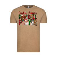 Santa's Favorite Football Player For Christmas Vintage Tee | Teevron