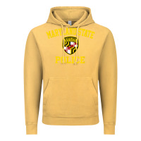 Vintage Mustard maryland state police Vintage Hoodie - linhVisuals