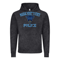 Vintage Black massachusetts state police Vintage Hoodie - linhVisuals