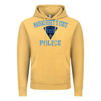 Vintage Mustard massachusetts state police Vintage Hoodie - linhVisuals