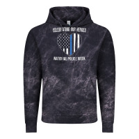 Cloud Black national police week shirt vintage blue line american flag Vintage Hoodie - linhVisuals