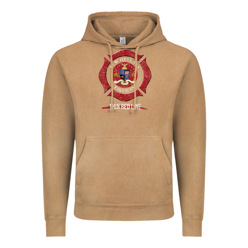 New Orleans Firefighter Shirt Firefighter Gifts Louisiana Vintage Hoodie by linhVisuals | Teevron