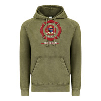 Vintage Olive new orleans firefighter shirt firefighter gifts louisiana Vintage Hoodie - linhVisuals