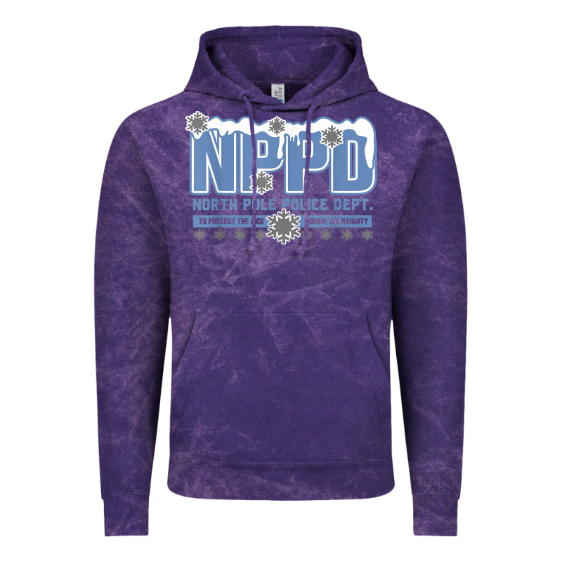North Pole Police Department Vintage Hoodie by linhVisuals | Teevron