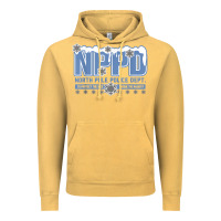 Vintage Mustard north pole police department Vintage Hoodie - linhVisuals