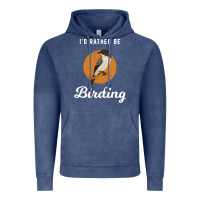 Birding Birdwatching Eastern Phoebe Vintage Hoodie | Teevron