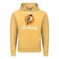 Vintage Mustard birding birdwatching eastern phoebe Vintage Hoodie - linhVisuals