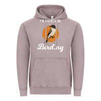 Vintage Zinc birding birdwatching eastern phoebe Vintage Hoodie - linhVisuals