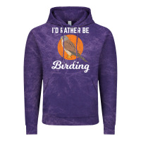 Cloud Purple birding birdwatching kestrel bird bird Vintage Hoodie - linhVisuals