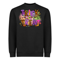 Black Trick or treat Heavyweight Sweatshirt - RanaPortraitStore