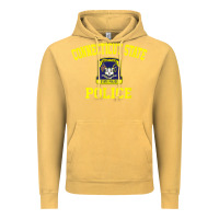 Vintage Mustard connecticut state police Vintage Hoodie - linhVisuals