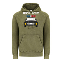 Vintage Olive cool policeman law enforcement deputy kawaii police mobile premium Vintage Hoodie - linhVisuals