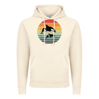 Vintage Artic orca family vintage retro art, killer whale family Vintage Hoodie - linhVisuals