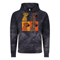 Cloud Black rhodesian ridgeback t  shirt rhodesian ridgeback dog gift idea t  shir Vintage Hoodie - linhVisuals