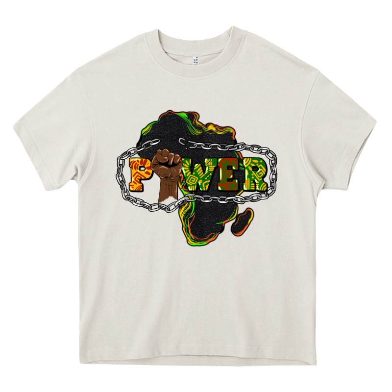 Power Black History Heavy Core Tee by HowdyJamesFarm | Teevron