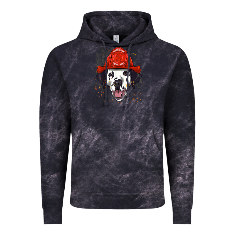 Dalmatian Firefighter Dalmatian Dog Lover Vintage Hoodie by linhVisuals | Teevron