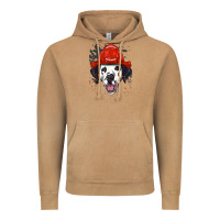 Vintage Camel dalmatian firefighter dalmatian dog lover Vintage Hoodie - linhVisuals