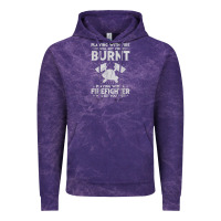 Cloud Purple playing with fire will get you burnt fireman firefighter fun Vintage Hoodie - linhVisuals