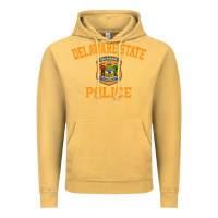 Vintage Mustard delaware state police Vintage Hoodie - linhVisuals