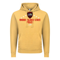 Vintage Mustard rhode island state police Vintage Hoodie - linhVisuals