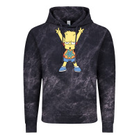 Cloud Black groovy bart Vintage Hoodie - linhVisuals