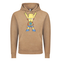 Vintage Coffee groovy bart Vintage Hoodie - linhVisuals