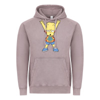Vintage Zinc groovy bart Vintage Hoodie - linhVisuals