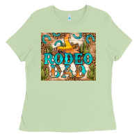 Matcha Western Rodeo Dad Tumbler Ladies Tee - BundleAndBundleShop