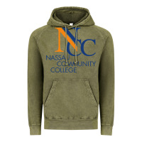 Vintage Olive nassau community college Vintage Hoodie - linhVisuals