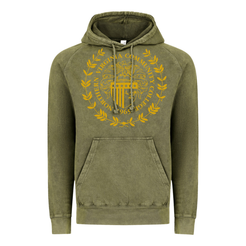 Northern Virginia Community College Vintage Hoodie by linhVisuals | Teevron