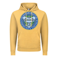Vintage Mustard queensborough community college Vintage Hoodie - linhVisuals