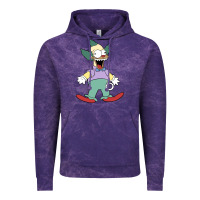 Cloud Purple krusty Vintage Hoodie - linhVisuals