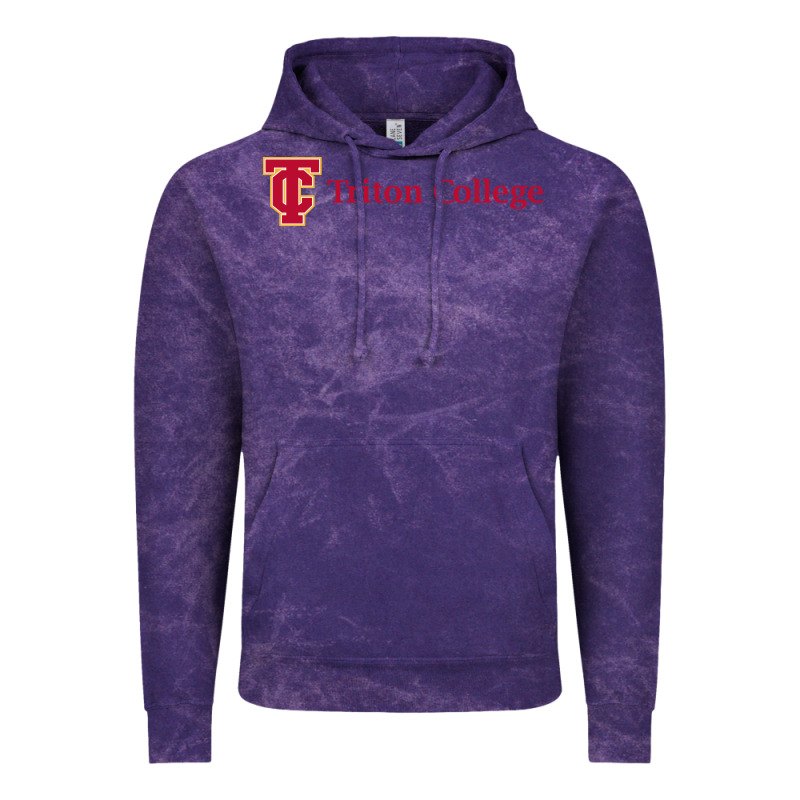 Triton College Vintage Hoodie by linhVisuals | Teevron