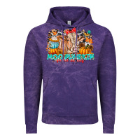 Cloud Purple Moo Pumpkin Get Out The Way Vintage Hoodie - CowhideDigitalArt