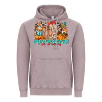 Vintage Zinc Moo Pumpkin Get Out The Way Vintage Hoodie - CowhideDigitalArt