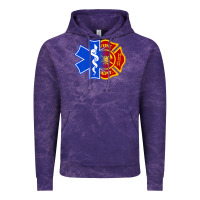 Cloud Purple emt firefighter ems fire first responder premium Vintage Hoodie - linhVisuals