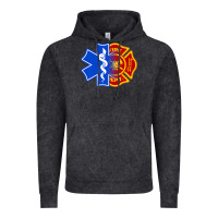 Vintage Black emt firefighter ems fire first responder premium Vintage Hoodie - linhVisuals