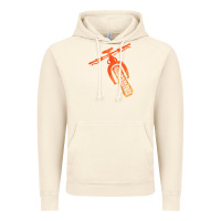 Vintage Artic fat bike mountain biking Vintage Hoodie - linhVisuals