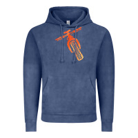 Fat Bike Mountain Biking Vintage Hoodie | Teevron