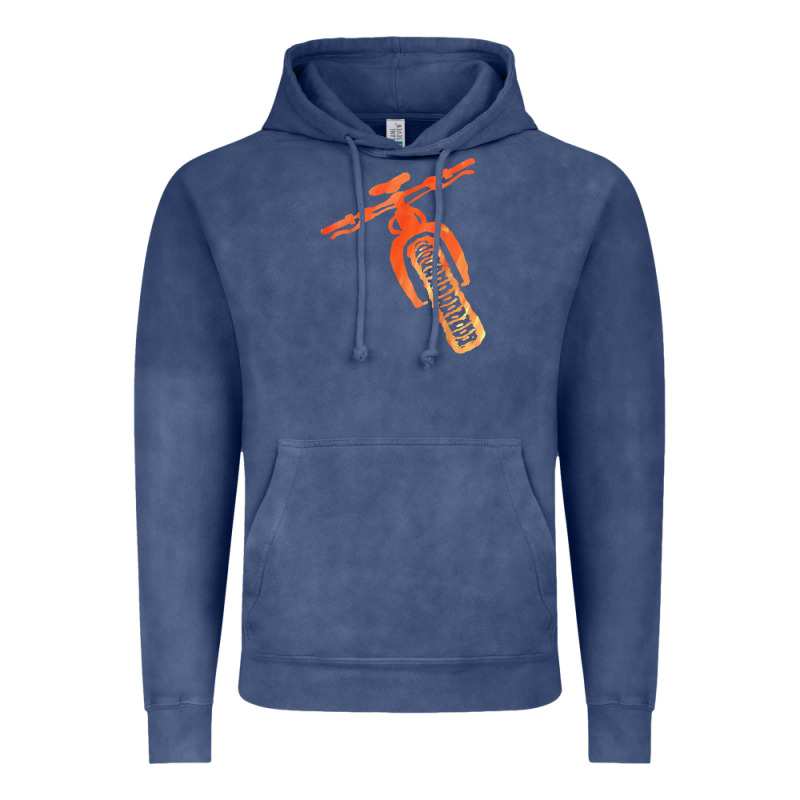 Fat Bike Mountain Biking Vintage Hoodie by linhVisuals | Teevron
