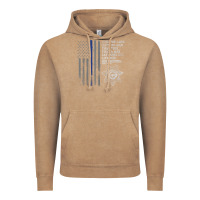 Vintage Coffee police in america correctional officer prayer Vintage Hoodie - linhVisuals