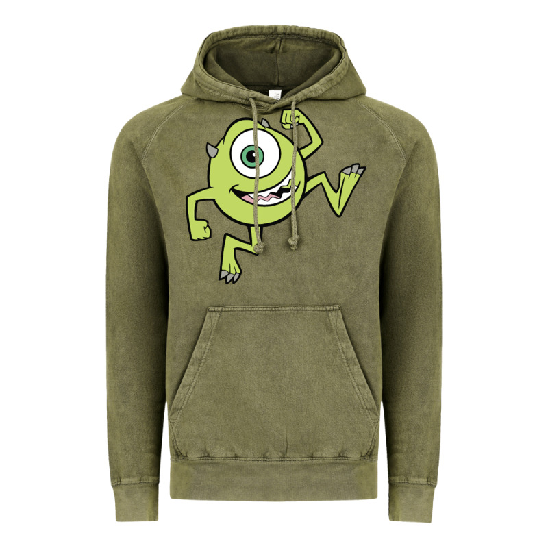 Mike Wazowski Vintage Hoodie by linhVisuals | Teevron