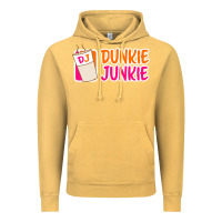 Vintage Mustard donut coffee lover dunkie junkie Vintage Hoodie - linhVisuals