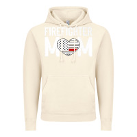 Vintage Artic female firefighter mom thin red line flag firefighting premium Vintage Hoodie - linhVisuals